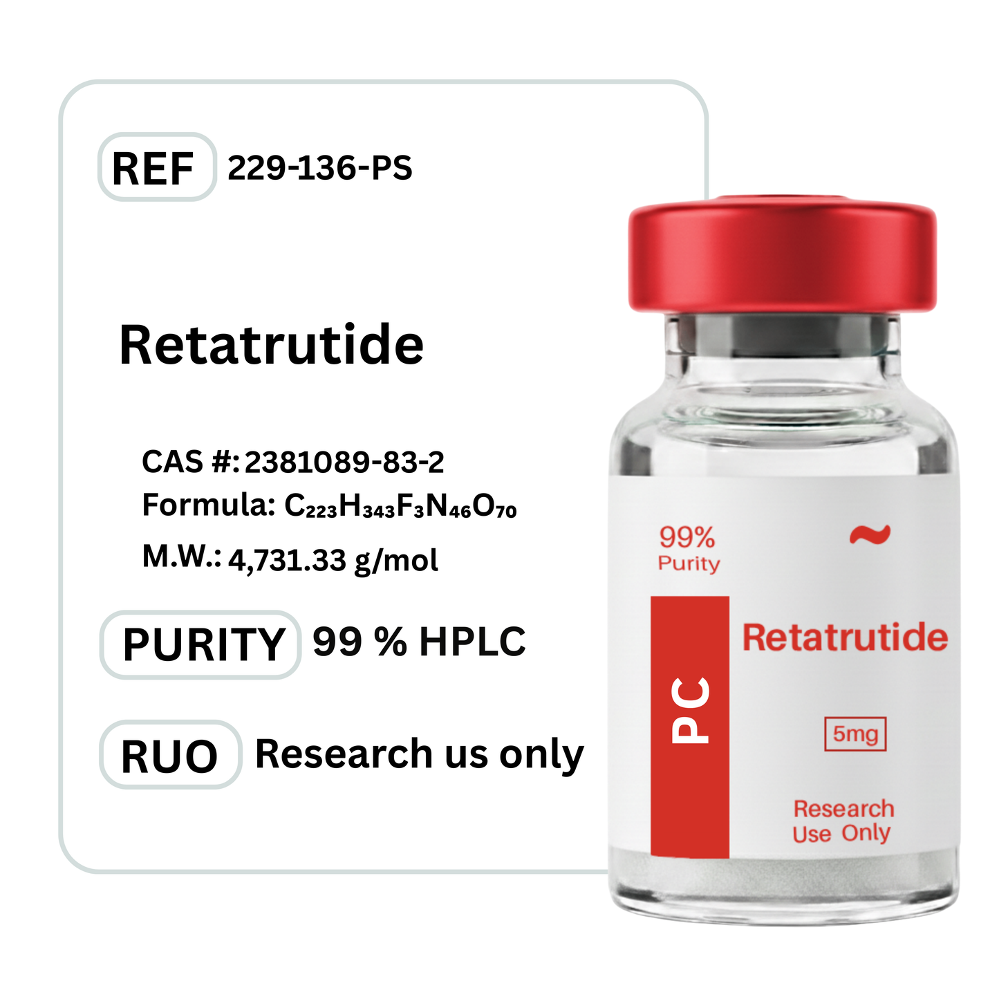 Retatrutide - Premium Research Peptide