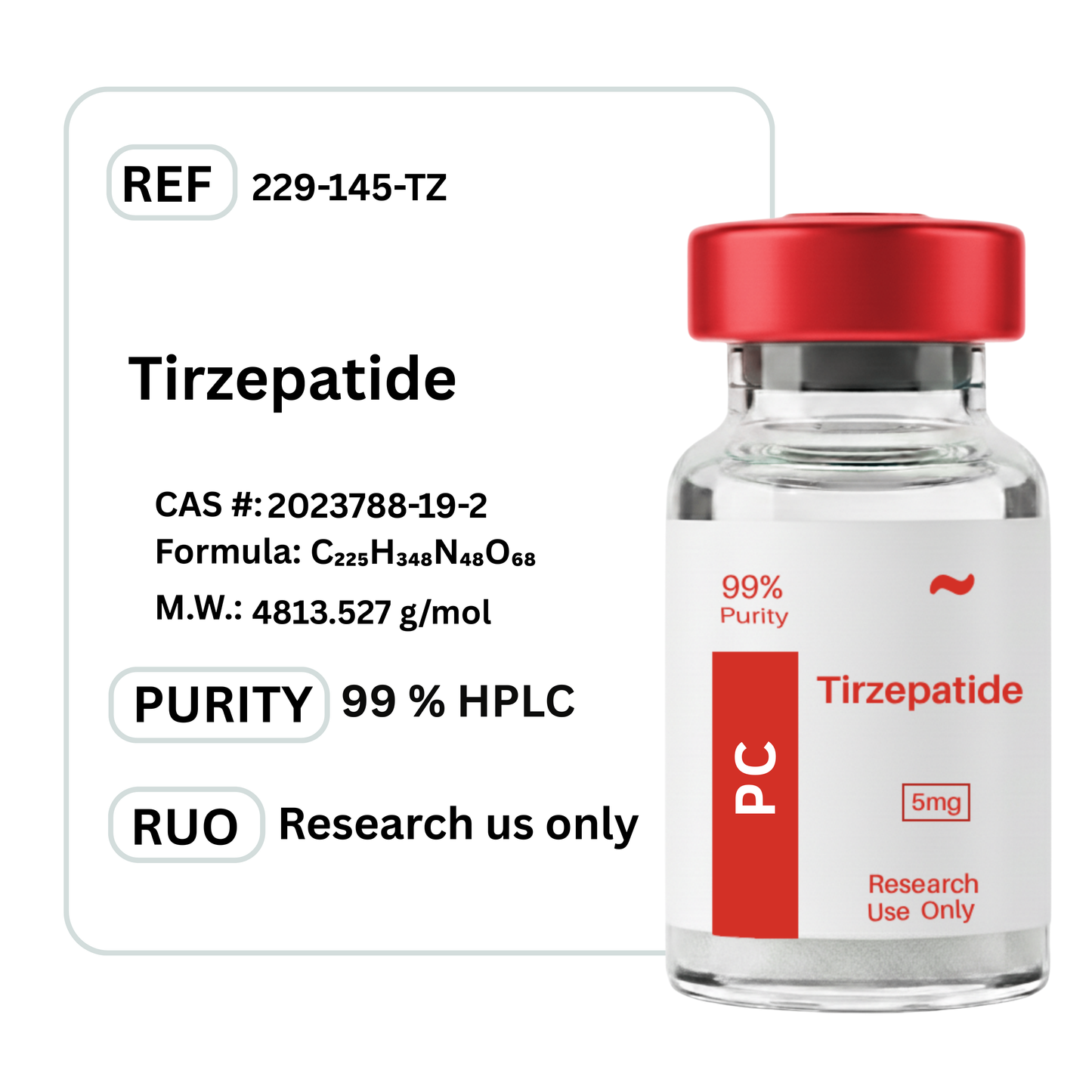 Tirzepatide - Premium Research Peptide